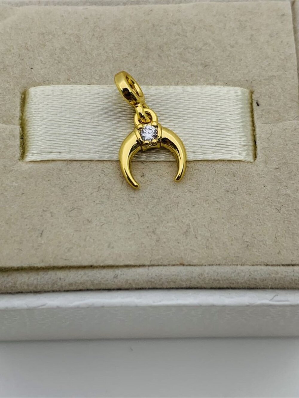 ✨🔥Pandora ME Crescent Moon Mini Dangle charm | Gold